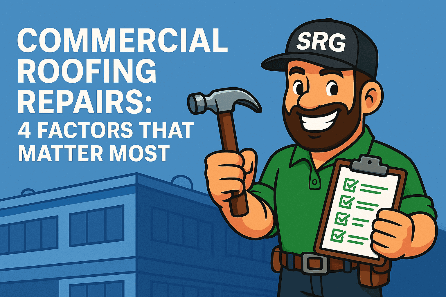 Commercial Roofing Repairs: 4 Factors That Matter Most π’