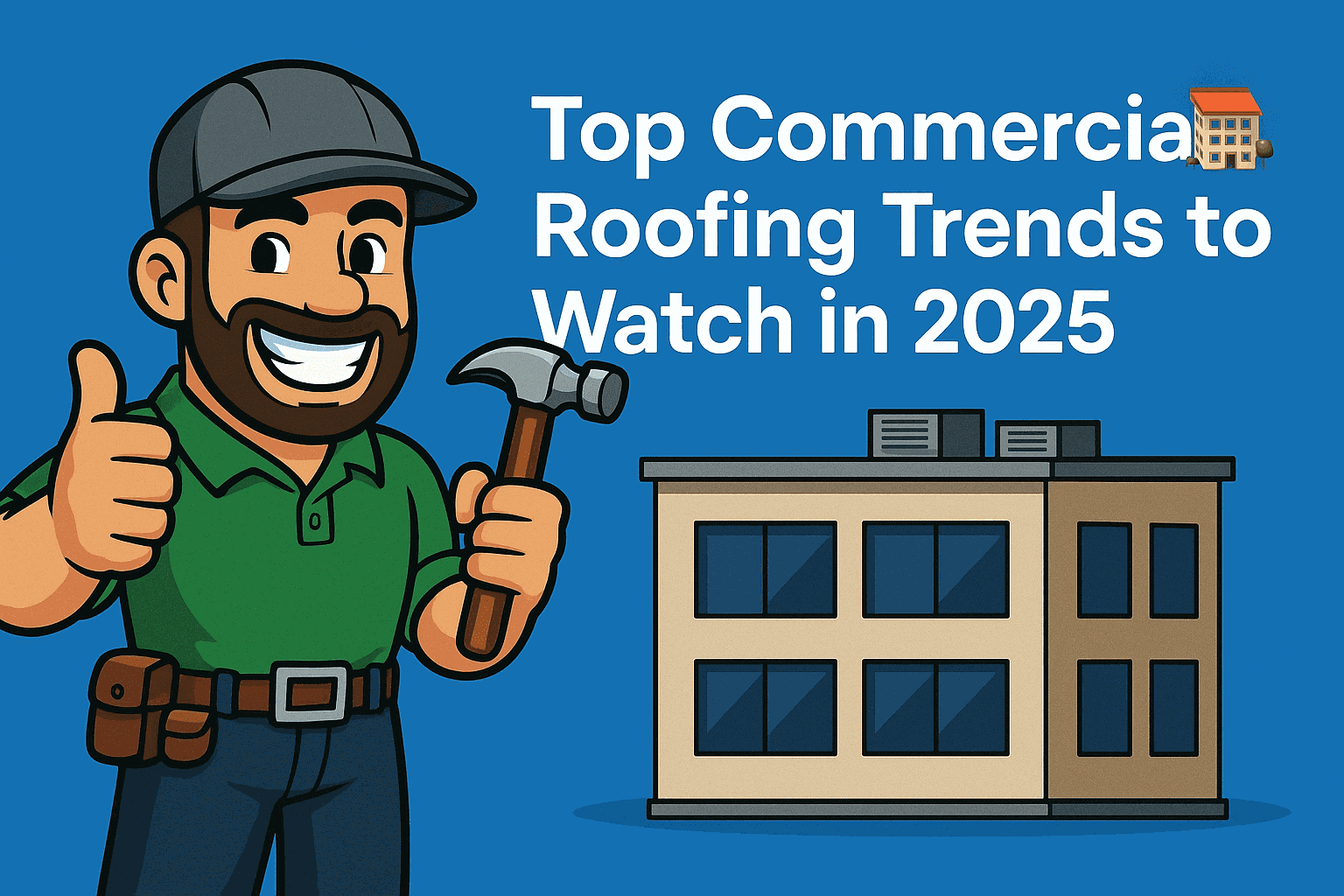 Top Commercial Roofing Trends to Watch in 2025 π’