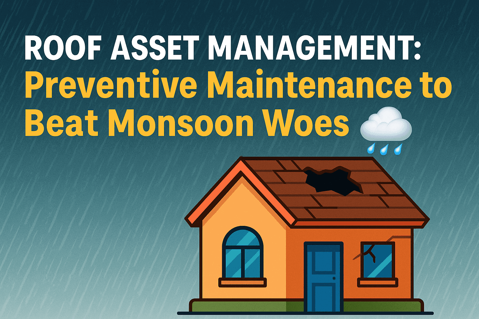 Roof Asset Management: Preventive Maintenance to Beat Monsoon Woes π§οΈ